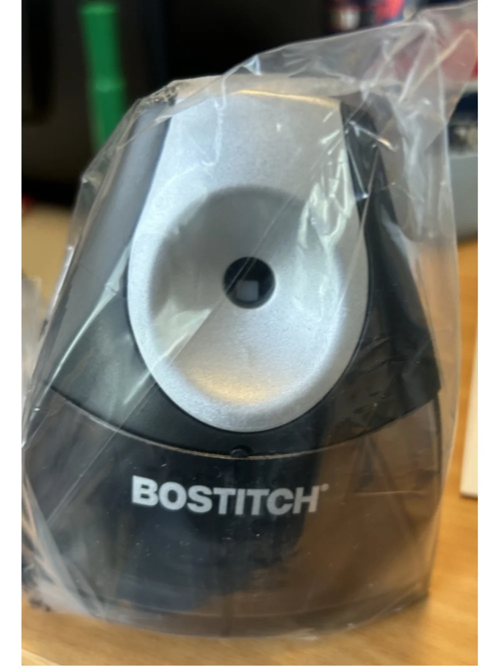 Bostitch Personal Pencil Sharpener 4x Cut Life Stall Free Operation Black